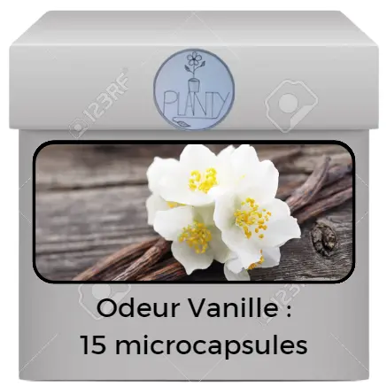 Boîte de 15 microcapsules odeur Vanille