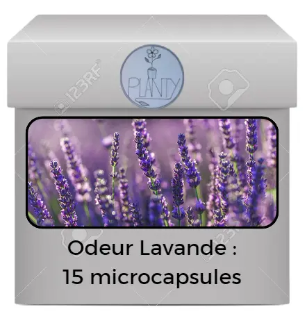Boîte de 15 microcapsules odeur Lavande